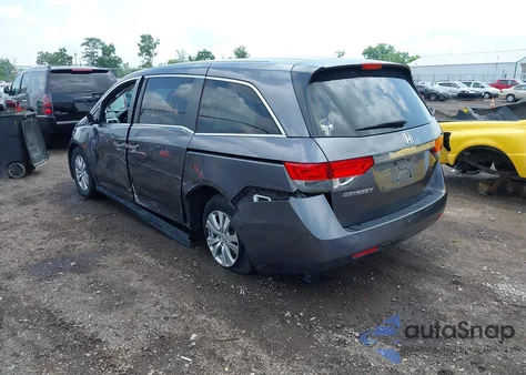 2015 Honda Odyssey Ex z USA, uszkodzony, nr VIN 5FNRL5H44FB013038